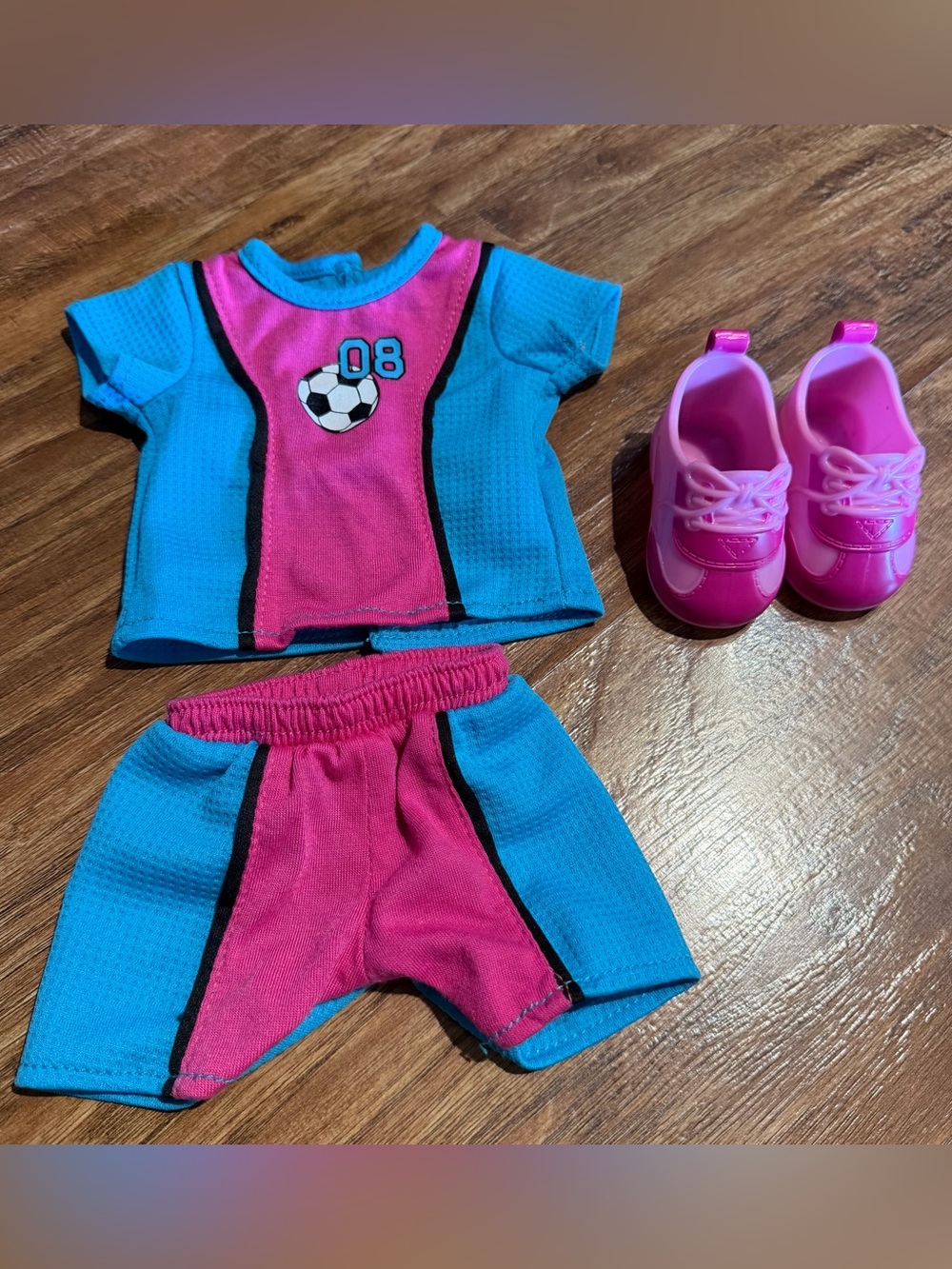 My Life As Soccer Uniform Cleats Doll Outfit